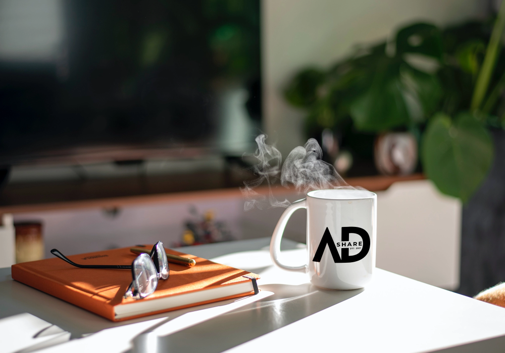 Coffee cup and mug mockup Adshare-online-webdesing-laptop