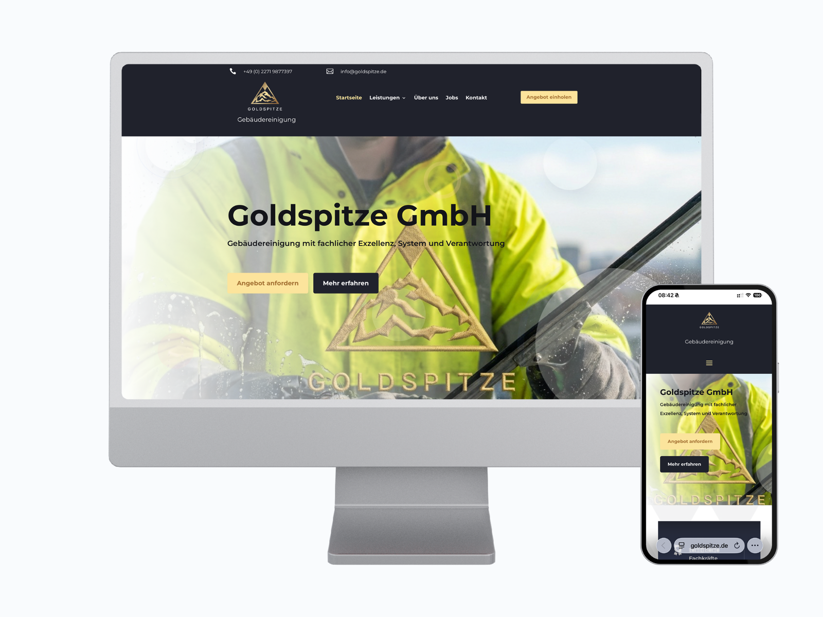 Adshare-Online-Referenz-goldspitze-gmbh-gebäudereinigung